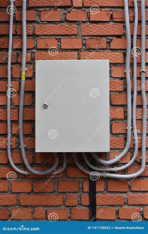 electric box brick wall|electrical box in brick wall.